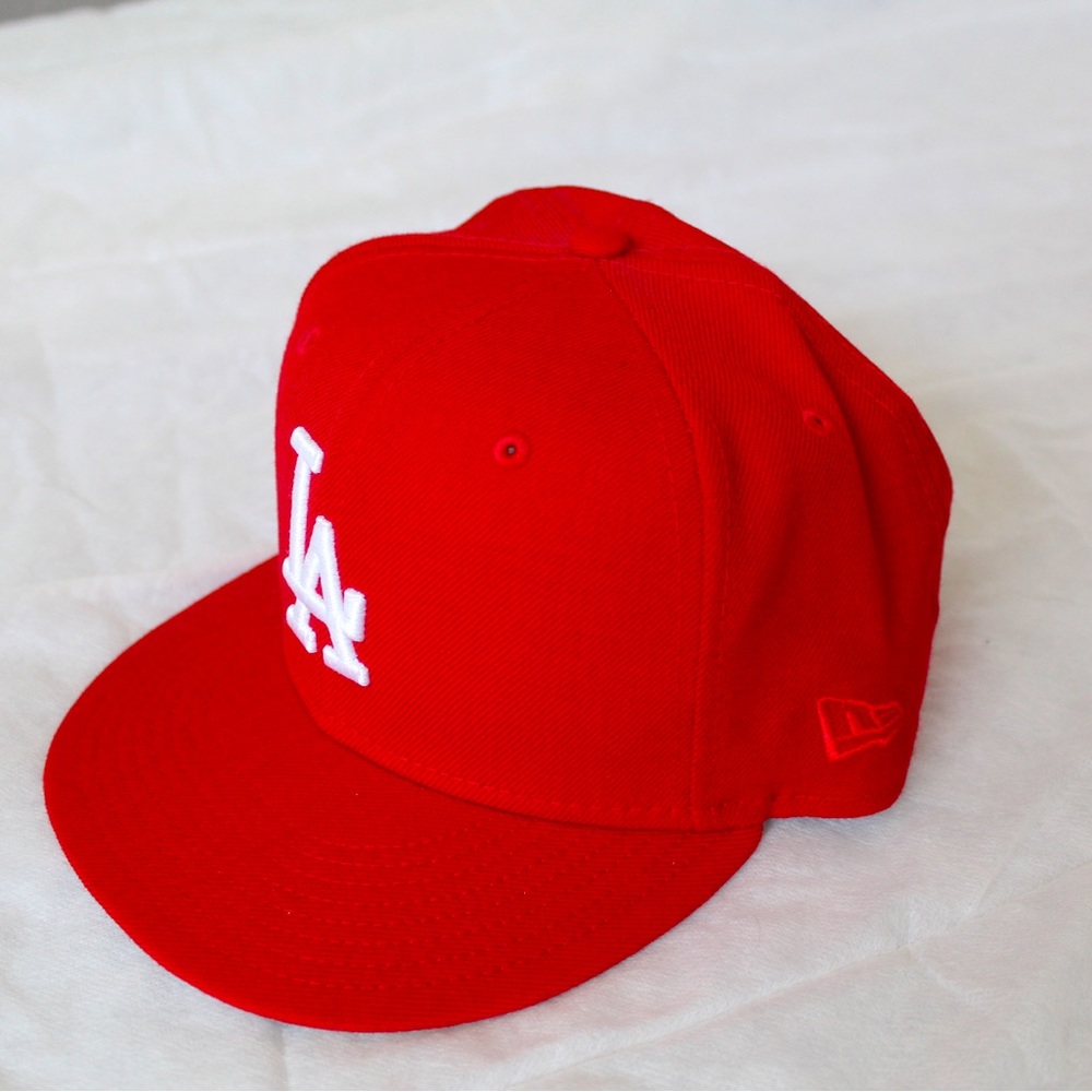 New Era LA Dodgers Red Snapback